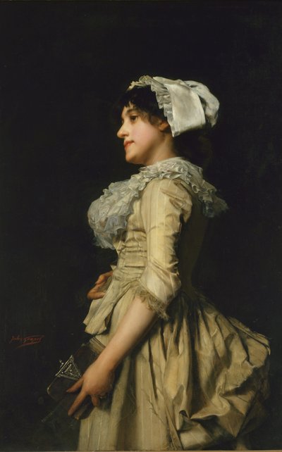 La ragazza del villaggio da Jules Adolphe Goupil